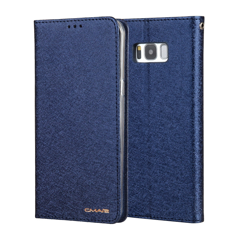 For Galaxy S8+ CMai2 Silk Texture Horizontal Flip Leather Case with Holder & Card Slots & Photo Frame & Wallet