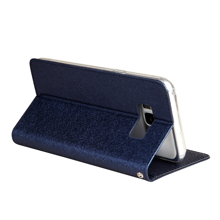 For Galaxy S8+ CMai2 Silk Texture Horizontal Flip Leather Case with Holder & Card Slots & Photo Frame & Wallet