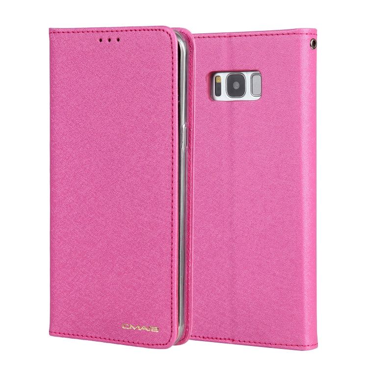 For Galaxy S8+ CMai2 Silk Texture Horizontal Flip Leather Case with Holder & Card Slots & Photo Frame & Wallet