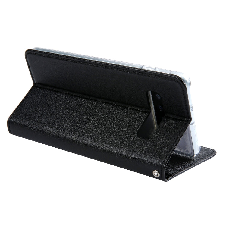For Galaxy S10 CMai2 Silk Texture Horizontal Flip Leather Case with Holder & Card Slots & Photo Frame & Wallet