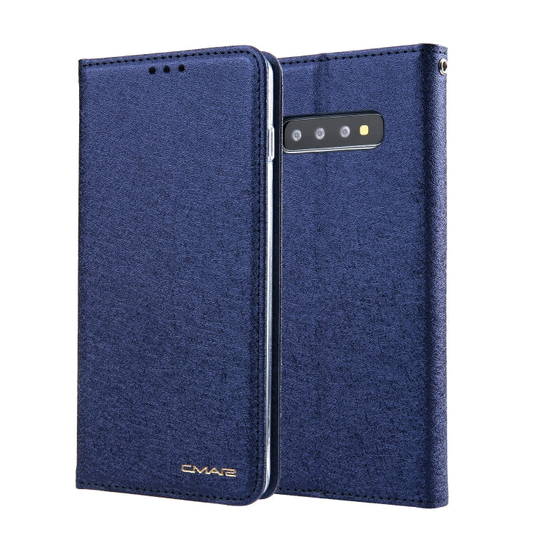 For Galaxy S10 CMai2 Silk Texture Horizontal Flip Leather Case with Holder & Card Slots & Photo Frame & Wallet