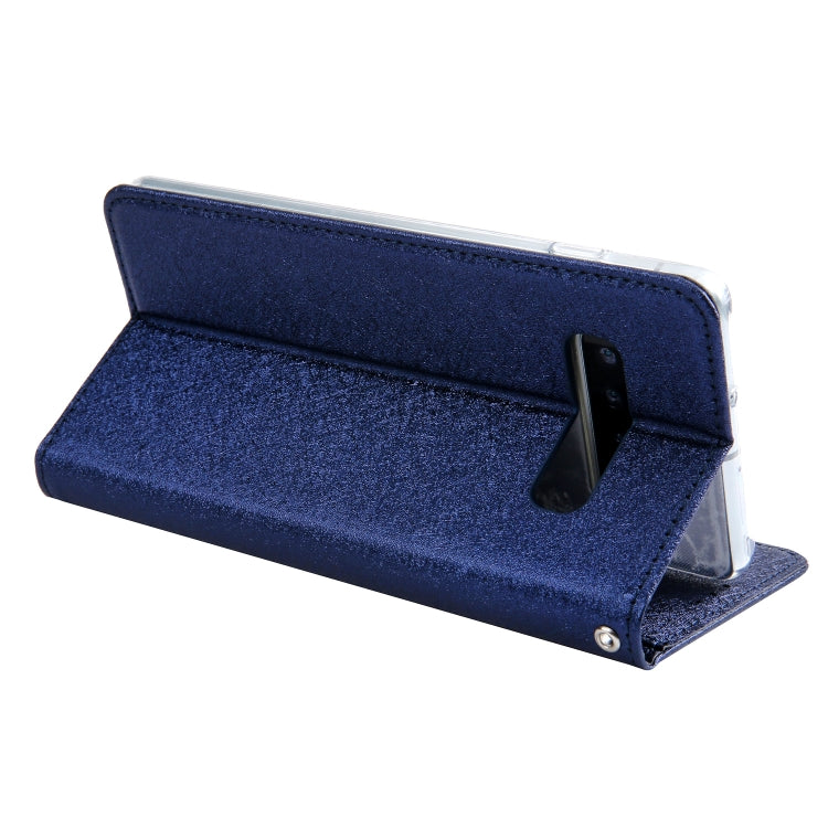 For Galaxy S10 CMai2 Silk Texture Horizontal Flip Leather Case with Holder & Card Slots & Photo Frame & Wallet