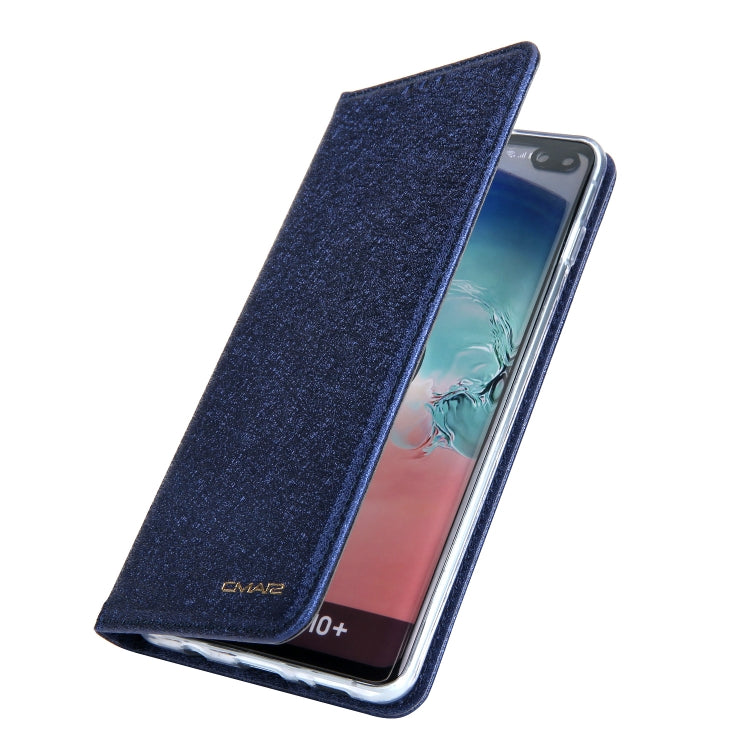 For Galaxy S10 CMai2 Silk Texture Horizontal Flip Leather Case with Holder & Card Slots & Photo Frame & Wallet