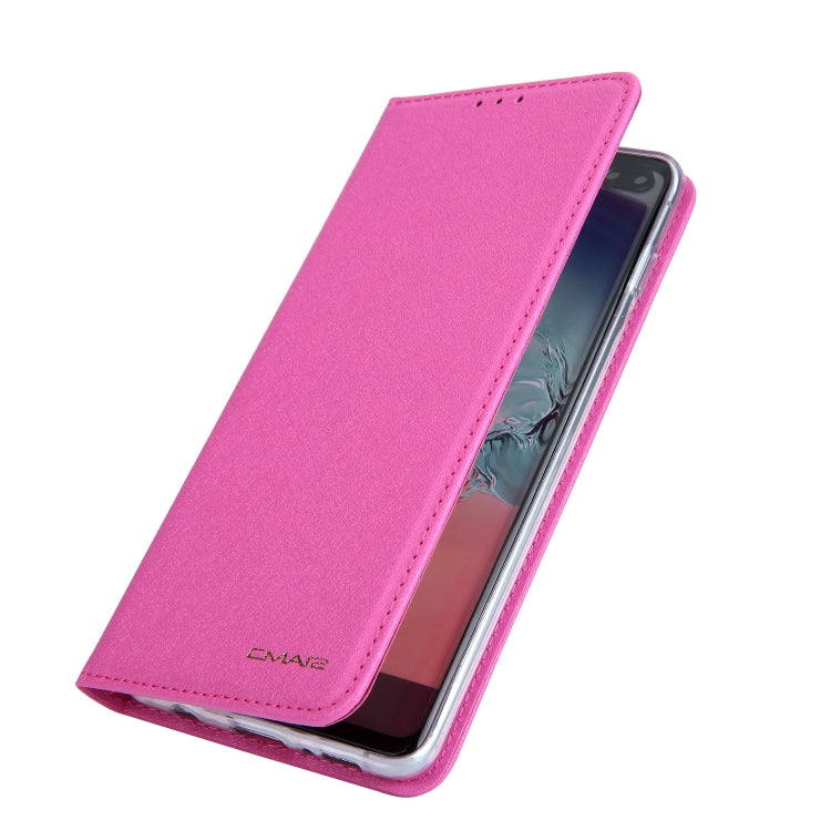 For Galaxy S10+ CMai2 Silk Texture Horizontal Flip Leather Case with Holder & Card Slots & Photo Frame & Wallet