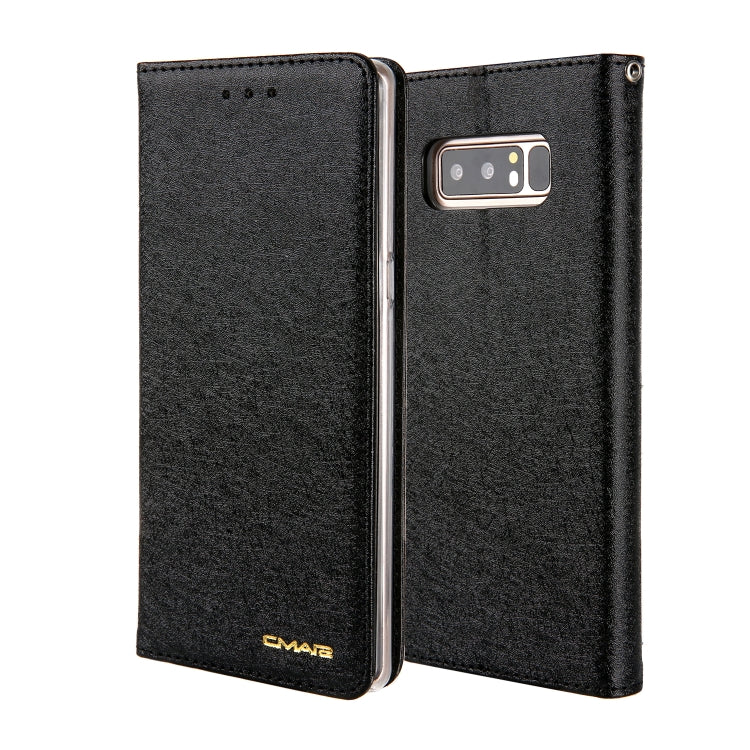 For Galaxy Note 8 CMai2 Silk Texture Horizontal Flip Leather Case with Holder & Card Slots & Photo Frame & Wallet