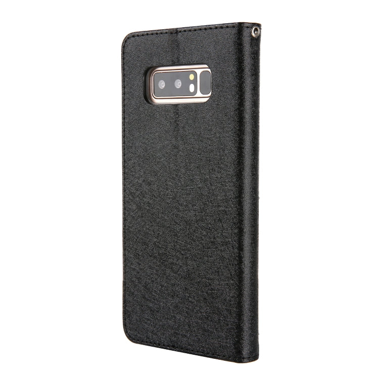 For Galaxy Note 8 CMai2 Silk Texture Horizontal Flip Leather Case with Holder & Card Slots & Photo Frame & Wallet