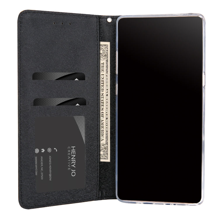For Galaxy Note 8 CMai2 Silk Texture Horizontal Flip Leather Case with Holder & Card Slots & Photo Frame & Wallet