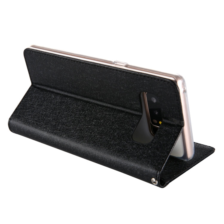 For Galaxy Note 8 CMai2 Silk Texture Horizontal Flip Leather Case with Holder & Card Slots & Photo Frame & Wallet