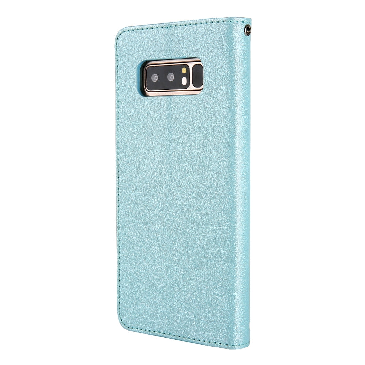 For Galaxy Note 8 CMai2 Silk Texture Horizontal Flip Leather Case with Holder & Card Slots & Photo Frame & Wallet