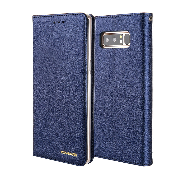 For Galaxy Note 8 CMai2 Silk Texture Horizontal Flip Leather Case with Holder & Card Slots & Photo Frame & Wallet