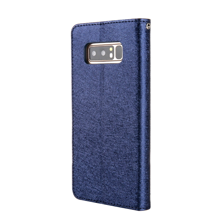 For Galaxy Note 8 CMai2 Silk Texture Horizontal Flip Leather Case with Holder & Card Slots & Photo Frame & Wallet