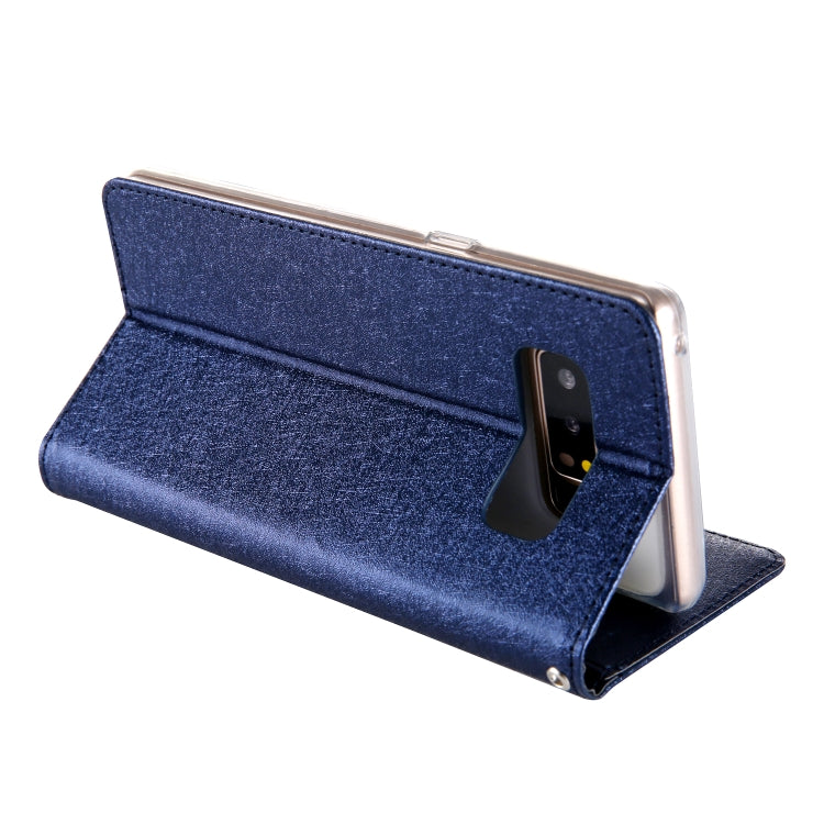 For Galaxy Note 8 CMai2 Silk Texture Horizontal Flip Leather Case with Holder & Card Slots & Photo Frame & Wallet