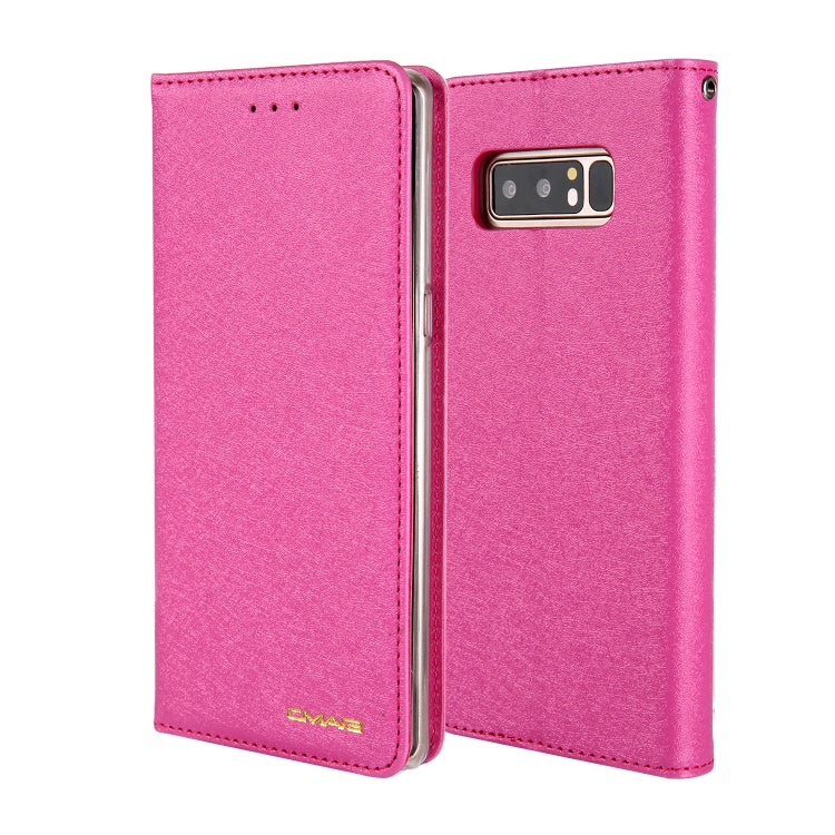 For Galaxy Note 8 CMai2 Silk Texture Horizontal Flip Leather Case with Holder & Card Slots & Photo Frame & Wallet
