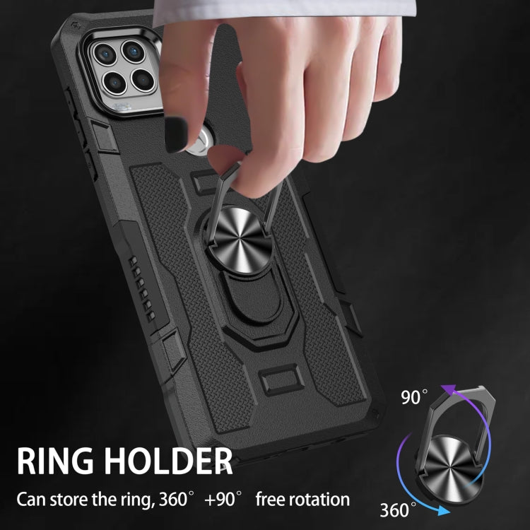 For Motorola Moto G Stylus 2021 Ring Holder Armor Hybrid Phone Case