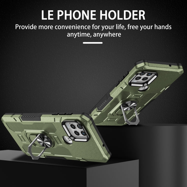 For Motorola Moto G Stylus 2021 Ring Holder Armor Hybrid Phone Case