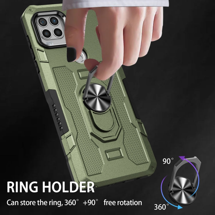 For Motorola Moto G Stylus 2021 Ring Holder Armor Hybrid Phone Case