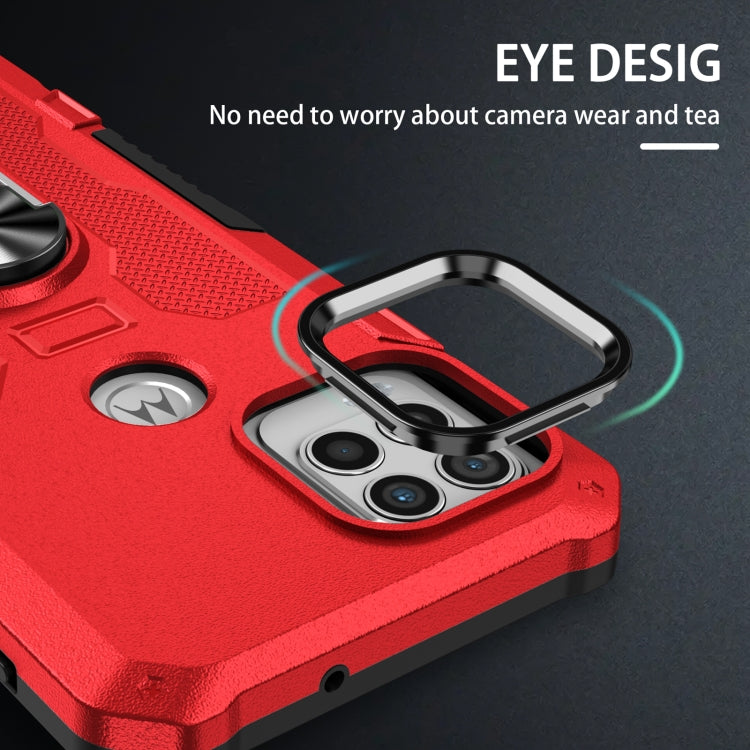 For Motorola Moto G Stylus 2021 Ring Holder Armor Hybrid Phone Case