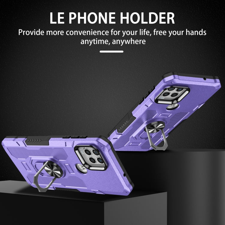For Motorola Moto G Stylus 2021 Ring Holder Armor Hybrid Phone Case