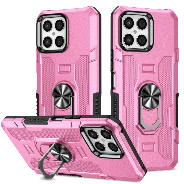For Honor X8 Ring Holder Armor Hybrid Phone Case