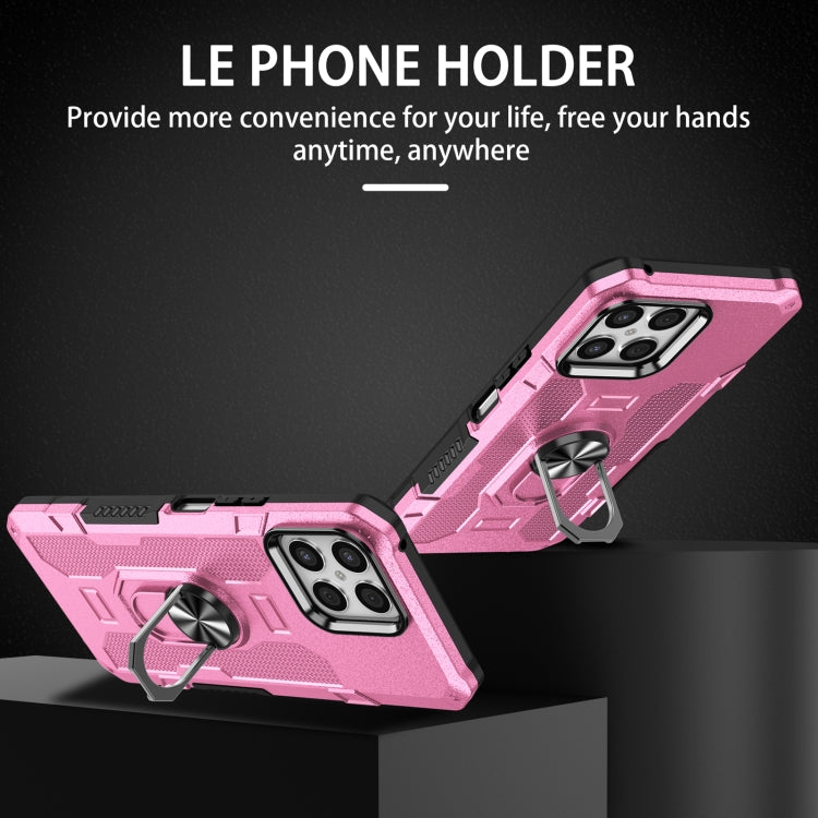 For Honor X8 Ring Holder Armor Hybrid Phone Case