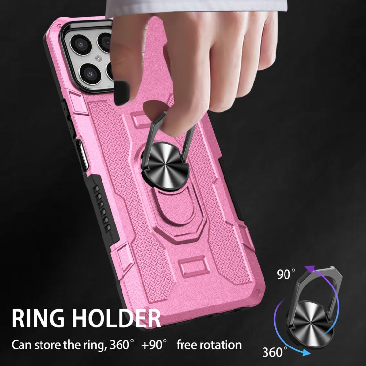 For Honor X8 Ring Holder Armor Hybrid Phone Case