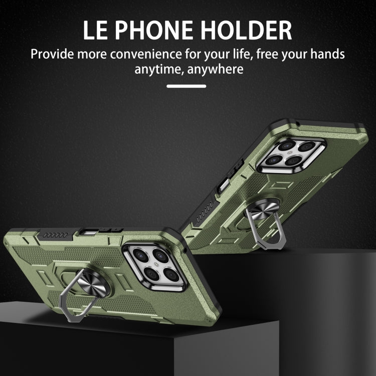 For Honor X8 Ring Holder Armor Hybrid Phone Case