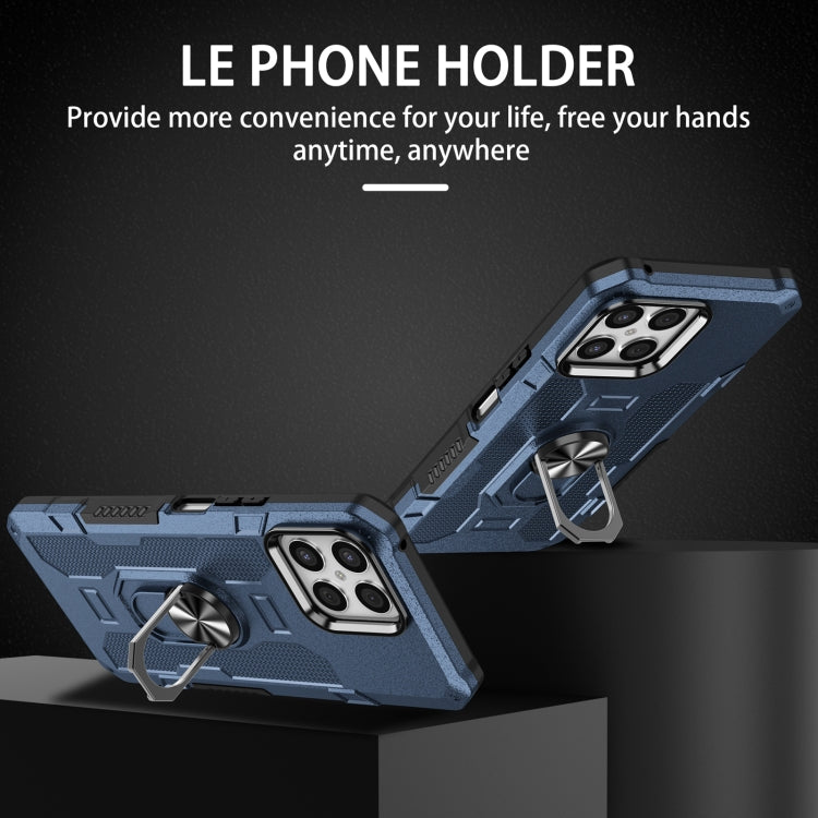 For Honor X8 Ring Holder Armor Hybrid Phone Case