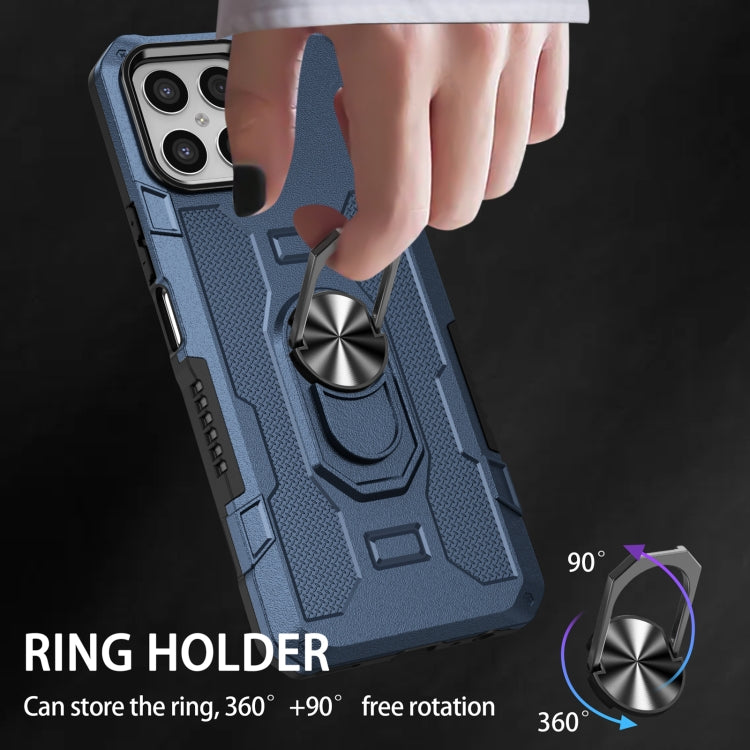 For Honor X8 Ring Holder Armor Hybrid Phone Case