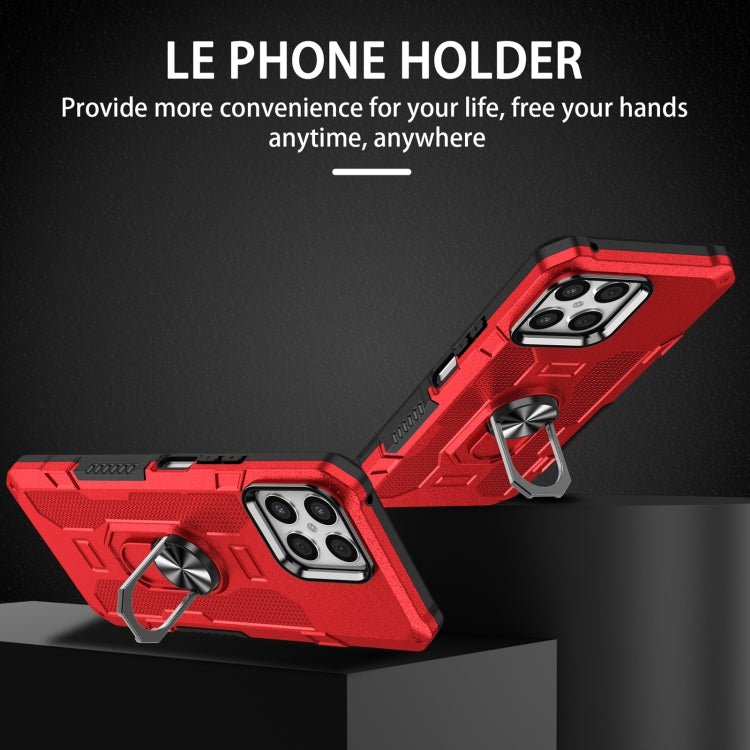 For Honor X8 Ring Holder Armor Hybrid Phone Case
