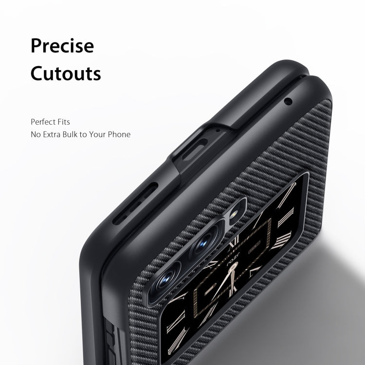 For Motorola Moto Razr 2022 DUX DUCIS Fino Series PU + TPU Phone Case
