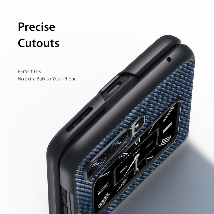 For Motorola Moto Razr 2022 DUX DUCIS Fino Series PU + TPU Phone Case