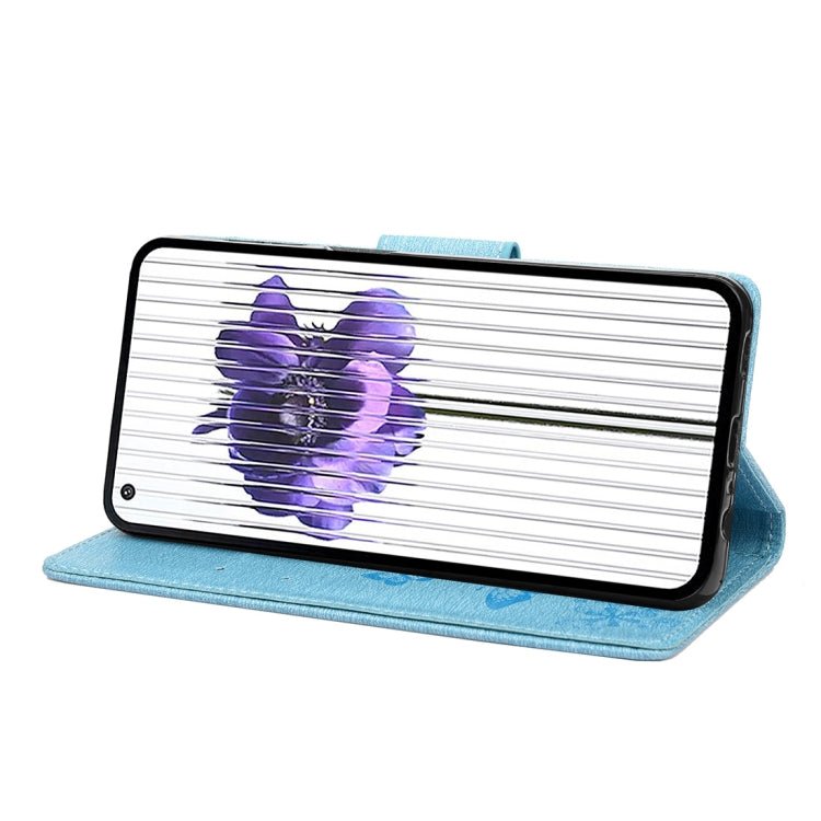For Nothing Phone 1 Butterfly Embossed Horizontal Flip Leather Phone Case