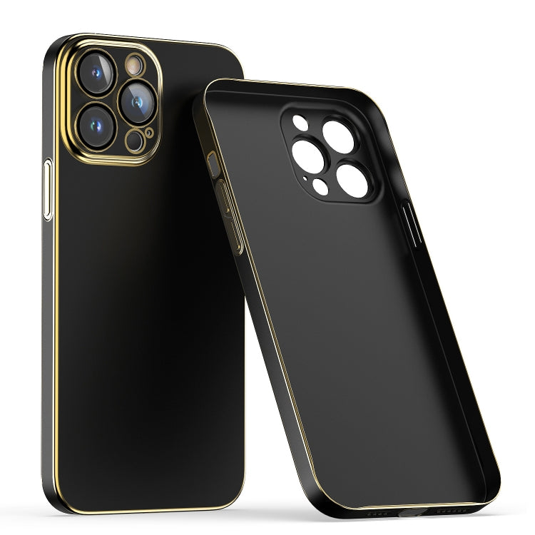For iPhone 13 Pro Lens Protector Ultra-thin Electroplated PC Phone Case