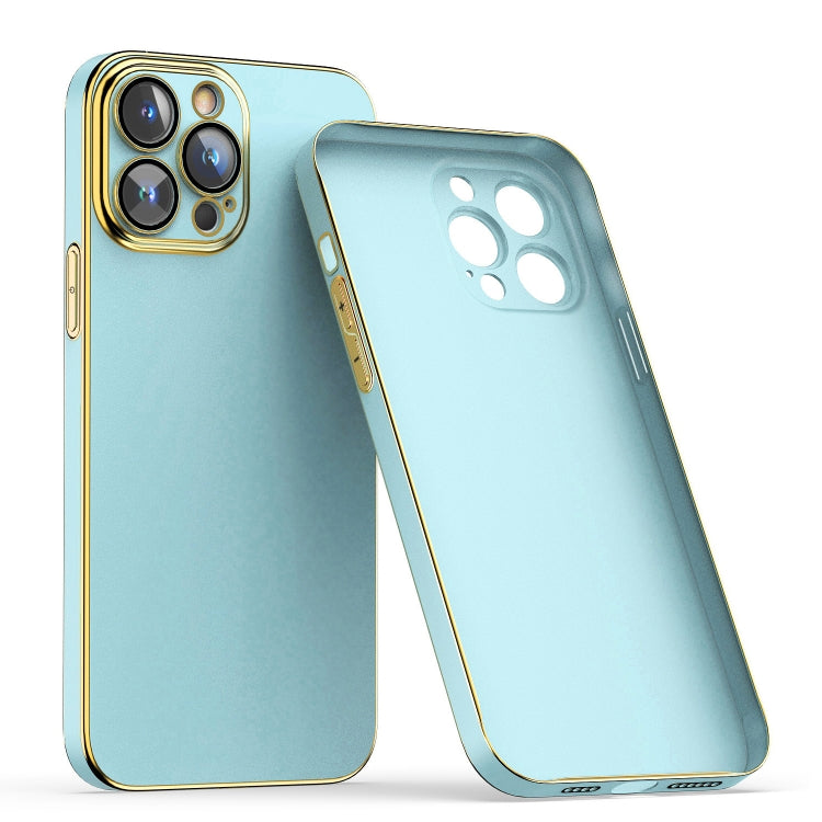 For iPhone 13 Pro Max Lens Protector Ultra-thin Electroplated PC Phone Case