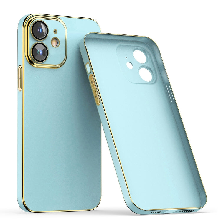 For iPhone 12 mini Lens Protector Ultra-thin Electroplated PC Phone Case