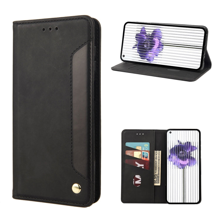 For Nothing Phone 1 Skin Feel Splicing Leather Phone Case