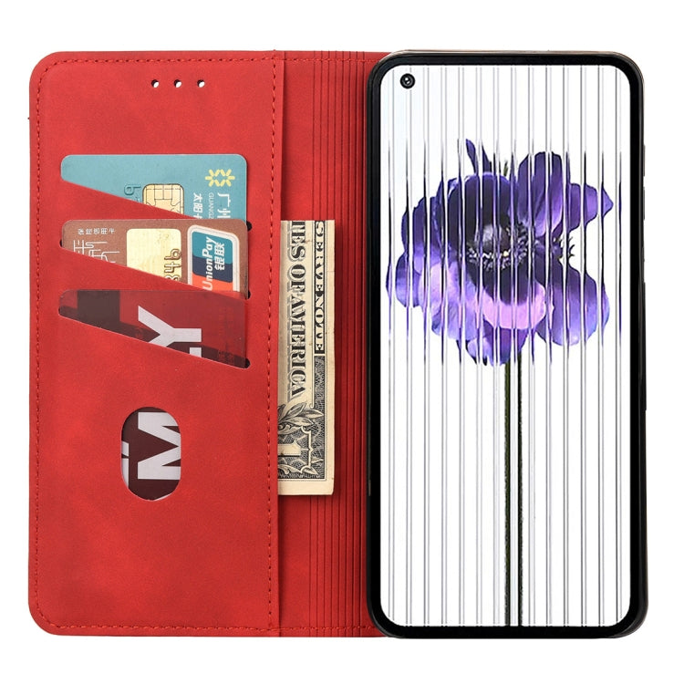 For Nothing Phone 1 Skin Feel Splicing Leather Phone Case