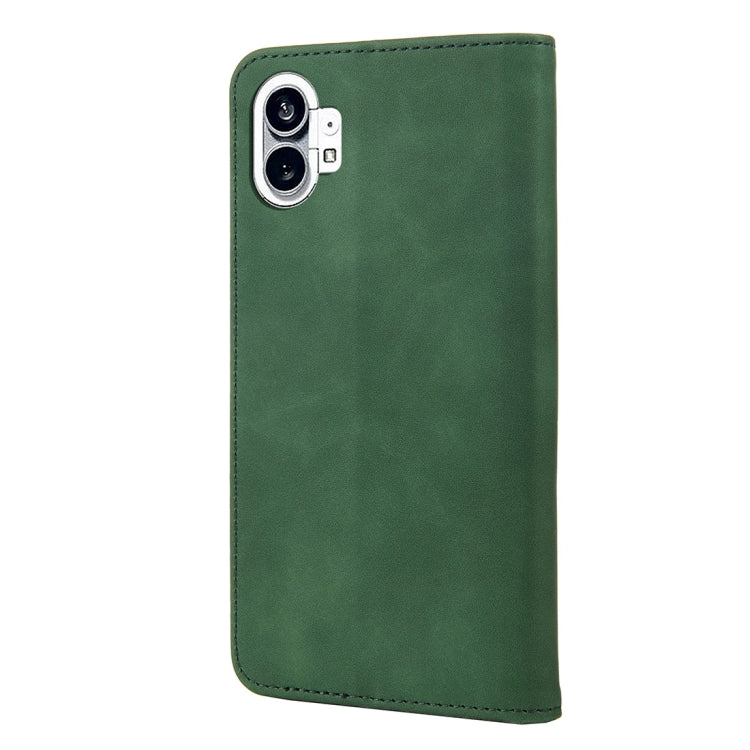 For Nothing Phone 1 Skin Feel Splicing Leather Phone Case