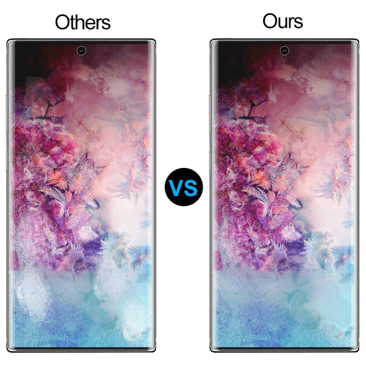 For Galaxy Note 10 Plus 2 PCS 3D Curved Full Cover Soft PET Film Screen Protector