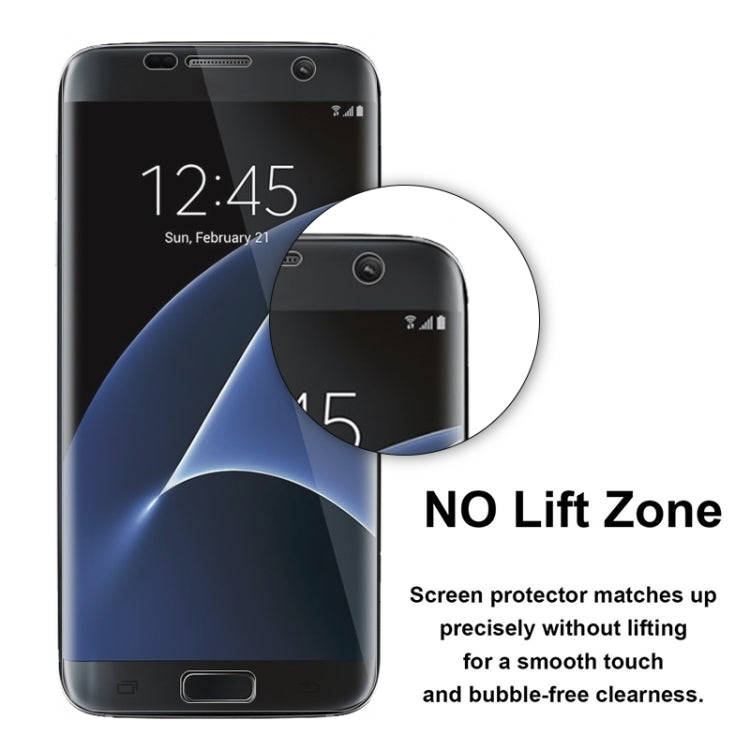 For Galaxy S7 2 PCS 3D Curved Full Cover Soft PET Film Screen Protector