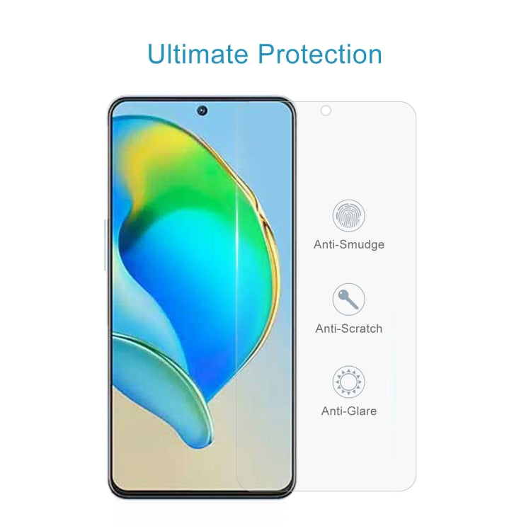 For ZTE Axon 40 SE 10pcs 0.26mm 9H 2.5D Tempered Glass Film
