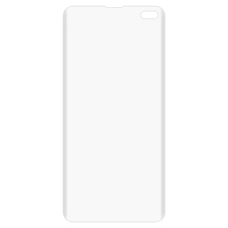 For Galaxy S10+ 2 PCS 3D Curved Full Cover Soft PET Film Screen Protector