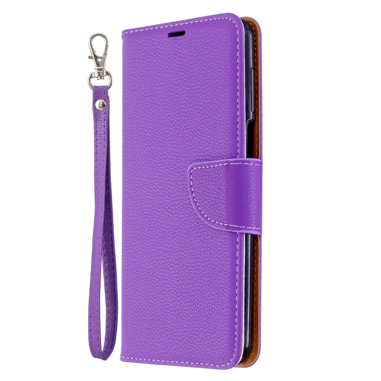 For Xiaomi Redmi Note 9S / Note 9 Pro / Note 9 Pro Max Litchi Texture  Pure Color Horizontal Flip PU Leather Case with Holder & Card Slots & Wallet & Lanyard
