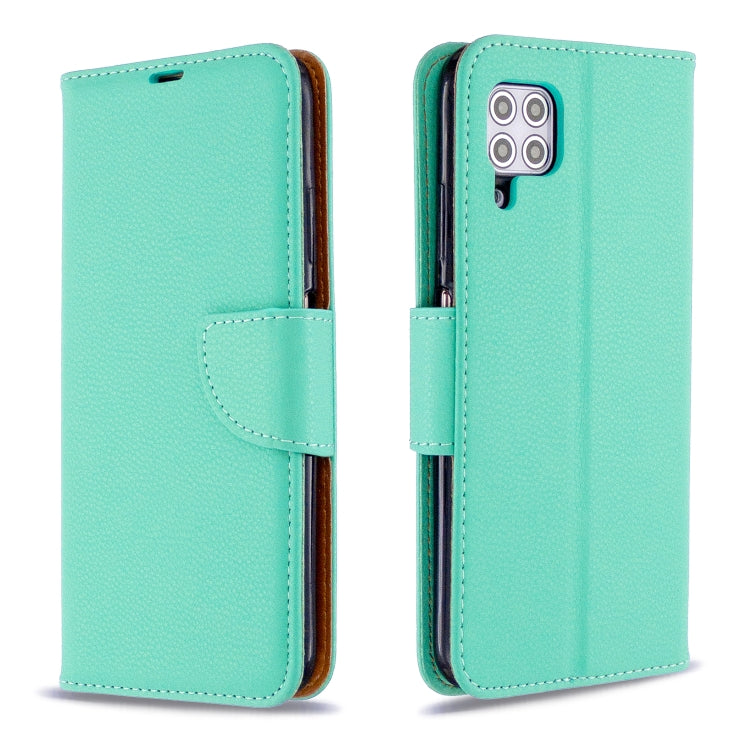 For Huawei P40 Lite Litchi Texture  Pure Color Horizontal Flip PU Leather Case with Holder & Card Slots & Wallet & Lanyard