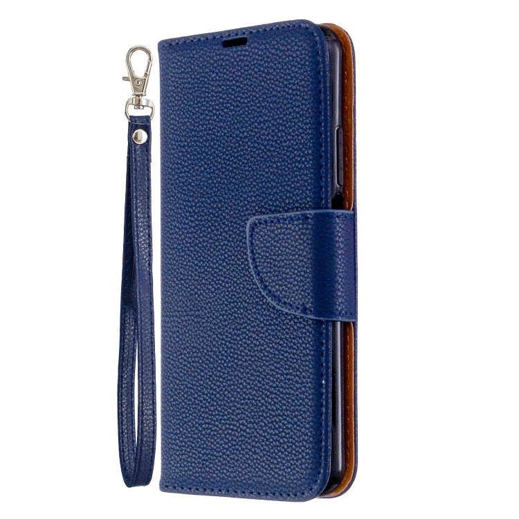 For Huawei Honor 20S Litchi Texture  Pure Color Horizontal Flip PU Leather Case with Holder & Card Slots & Wallet & Lanyard