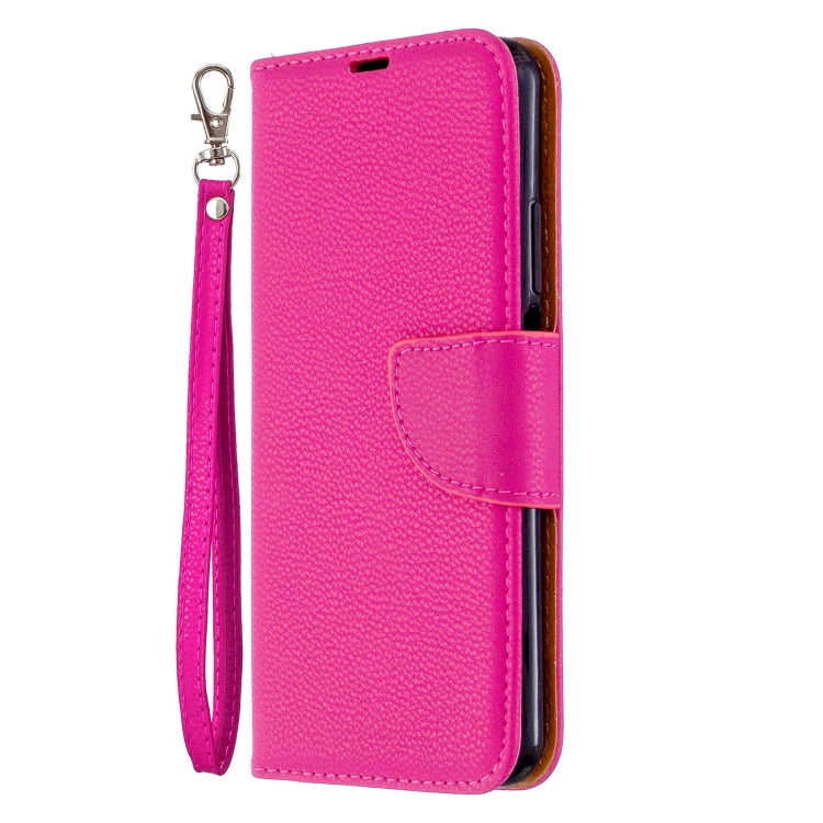 For Huawei Honor 20S Litchi Texture  Pure Color Horizontal Flip PU Leather Case with Holder & Card Slots & Wallet & Lanyard