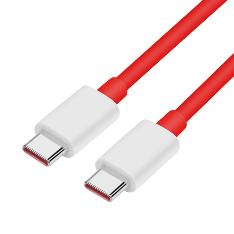 Fast Charging Cable 65W 6A Dual Type-C Interface Charging Data Cable Length:1.5m