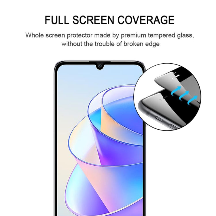 For Honor Play 40 Plus / Play7T Full Glue Full Cover Screen Protector Tempered Glass Film