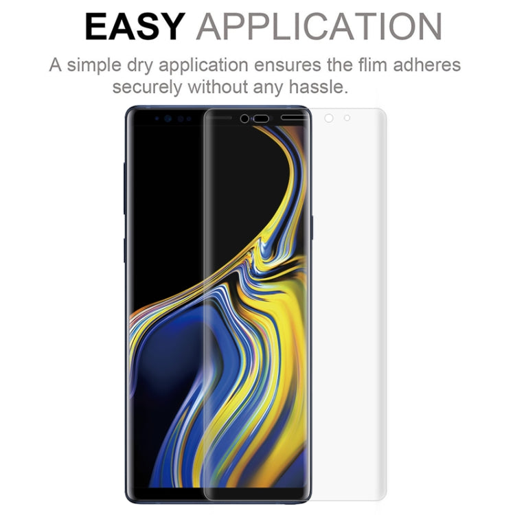 For Galaxy Note 9 50 PCS 3D Curved Full Cover Soft PET Film Screen Protector