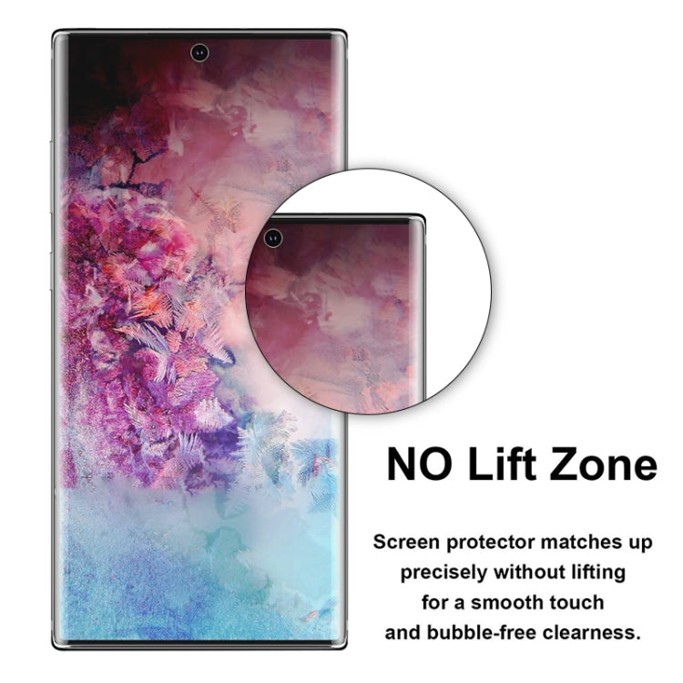 For Galaxy Note 10+ 50 PCS 3D Curved Full Cover Soft PET Film Screen Protector